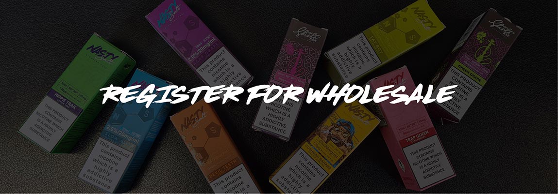 Nasty Juice Wholesale Sign up